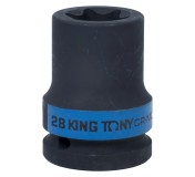 Головка торцевая ударная TORX Е-стандарт 3/4, E28, L = 56 мм KING TONY 657528M