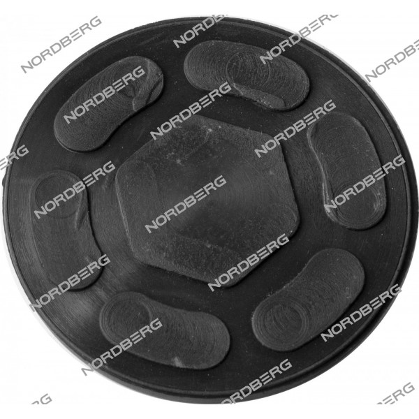 Опора резиновая на домкрат подкатной Ø95 h11 ЦБ-0008680