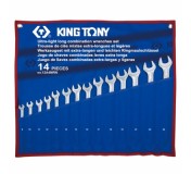 Набор комбинированных ключей  KING TONY 12A4MRN