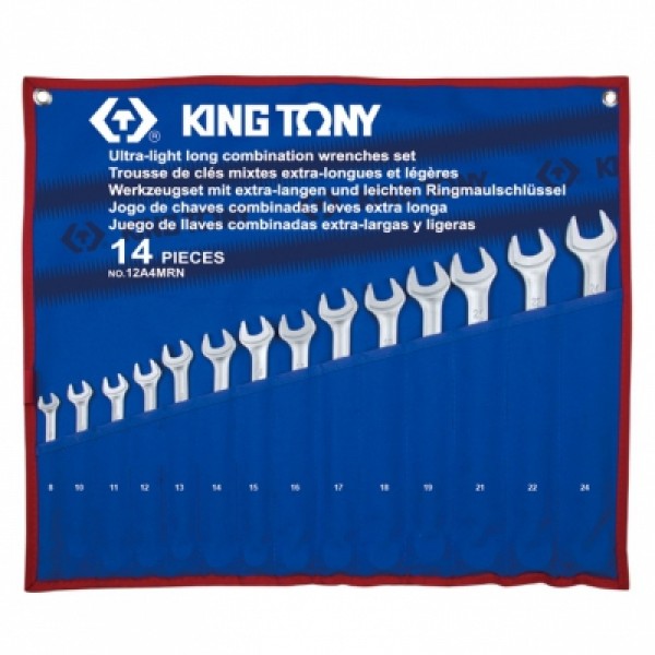 Набор комбинированных ключей  KING TONY 12A4MRN 