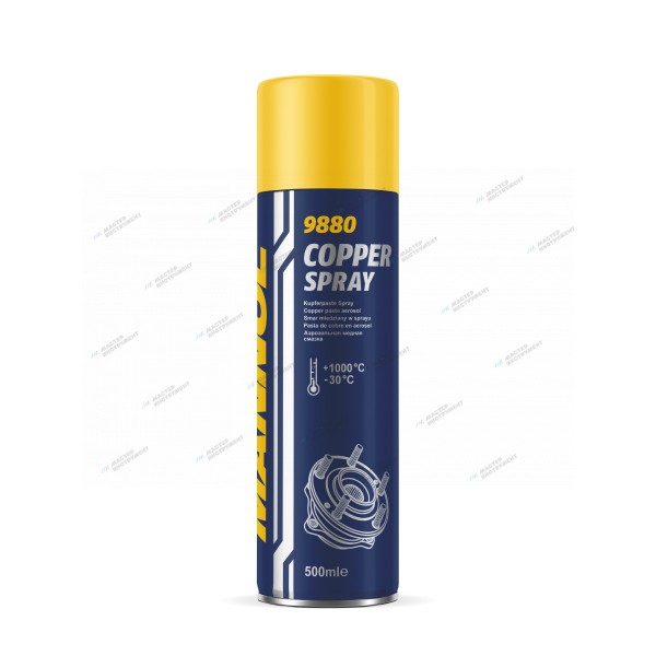 MANNOL COPPER SPRAY 500 мл. Медная смазка аэрозоль 9880