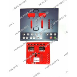Дисплей с клавиатурой всборе для 4524C NORDBERG B-01-1210002+B-01-1210003