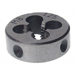 Плашка  M08x1,25-ø25мм, в пластиковом футляреЭВРИКА /1/10 ER-00812P