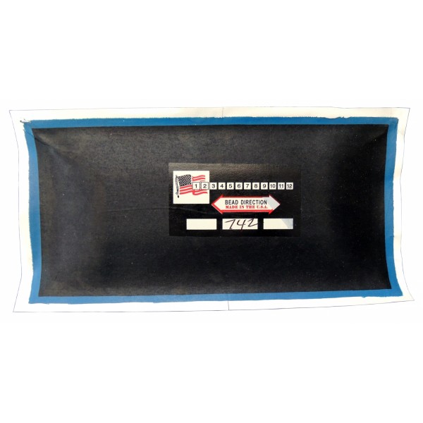 CLIPPER ЗАПЛАТА  кордовая для боковых порезов 125*254мм 11-742