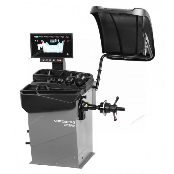 Станок балансировочный автомат с дисплеем, серый NORDBERG 4523PA1(G)