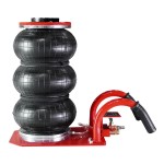 Домкрат пневматический г/п 3 т, 150-400 мм, с короткими ручками WDK-81813A