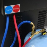 Станция заправки кондиционеров, ручная WDK-AC400