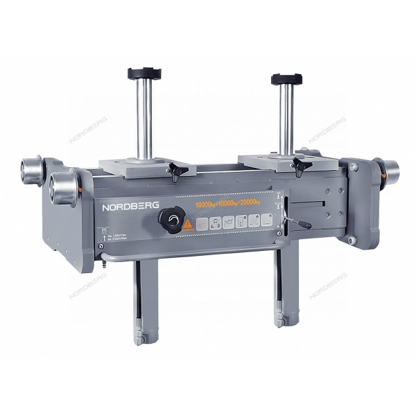 Домкрат пневмогидравлический ямный двухштоковый (канавный подъемник), 20 т NORDBERG N502T 01-00000692