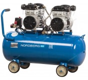 Компрессор поршневой безмасляный, объем 100 л NORDBERG ECO NCEO100/400