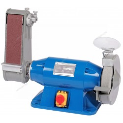 Заточной станок профессиональный диам. 200мм с шлифовальной лентой, 220В