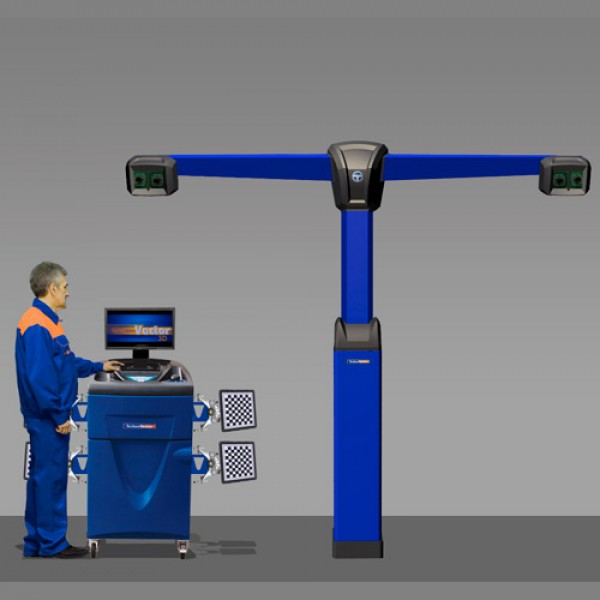 Стенд сход-развал 3D Техно Вектор 7 PRO V 7204 T S V7204TS