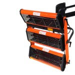 Трехкассетная мобильная ИК сушка на пантографической стойке WDK-3C