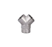 Тройник Y-обр FFF 1/4" код А142/2