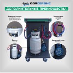 Полуавтоматическая станция для заправки кондиционеров ОДА Сервис ODA-360
