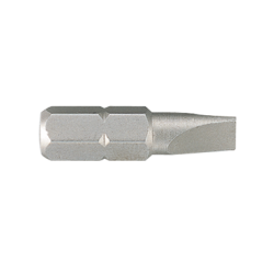 Насадка (бита) KING TONY 102507S1 slotted 1/4 L=25мм 7х1.2 мм