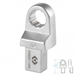 Насадка накидная серии FIT, 10 мм, 9х12 мм KING TONY 34502110M