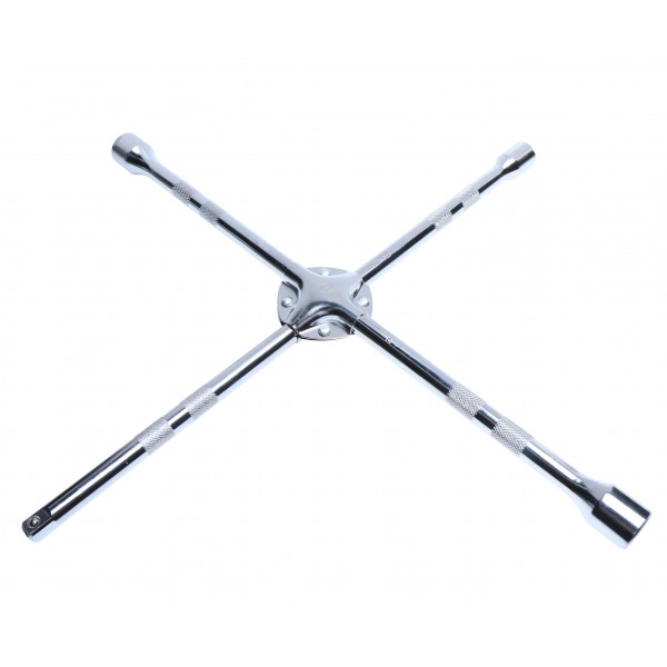 Ключ баллонный крестообразный 17x19x21x1/2 L=500мм LIGE LG-7082