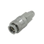 Соединение быстросъемное пневматическое с обжимным креплением под шланг 8 мм OPT-720SPA