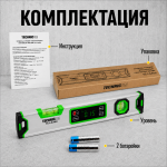 Уровень-угломер электронный с магнитом 400 мм TECHNICOM TC-LA400