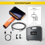 Видеоэндоскоп промышленный, экран 5, 2 камеры, 2Мп, 1920х1080, 1м, 5.5 мм сменный зонд iCartool IC-V116B