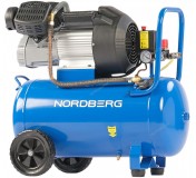 Компрессор поршневой V-образный 220В, ресив. 50л, 360л/мин NORDBERG NCE50/360V