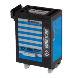 Конструктор пластмассовый бренда KING TONY, тележка инструментальная KING TONY TS1014