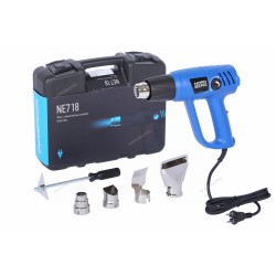 Фен, 4 насадки, в кейсе, 50-600 °С, 2000 Вт NORDBERG NE718