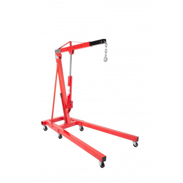 Кран гидравлический, TOR TL1001-2 г/п 2 т, h подъема 25–2382 мм, складной 1082251