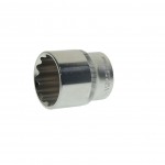 Головка торцевая 30мм 1/2" 12-гранная L=40мм ЭВРИКА  /1/7 ER-91322-12