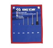 Набор выколоток, чехол из теторона, 6 предметов KING TONY 1006PRN