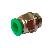 Цанговый разъем пластиковый 3/8" 12мм, В250/14