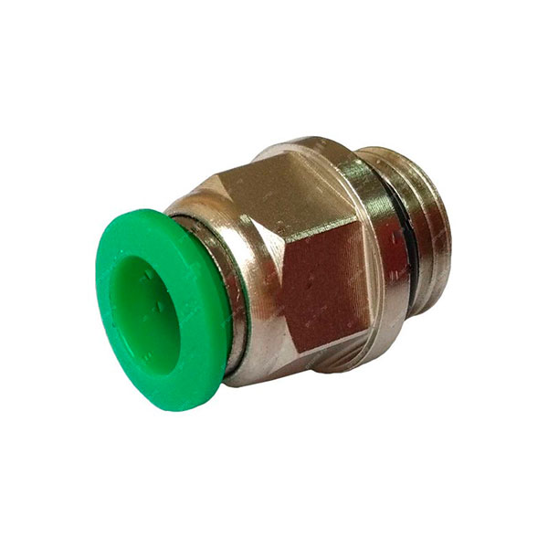 Цанговый разъем пластиковый 3/8" 12мм, В250/14