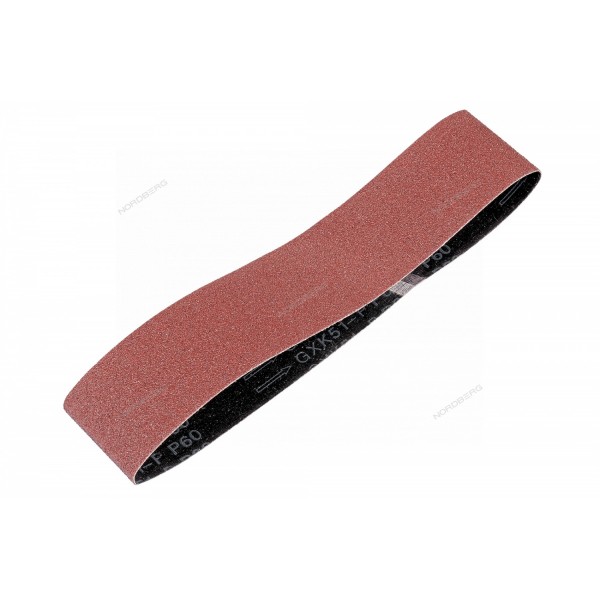 Шлифовальная лента для станка EG2009T 762 х 75 мм, зернистость P60 NORDBERG EG2009T#60