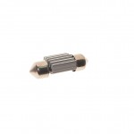 Автолампа C5W (SV8,5) 2 SMD 5050 WHITE 6000K 31мм 40лм  24V MEGAPOWER /10 /100 M-70225W-24