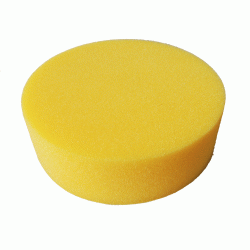 asturomec полировальник v90701 мягкий желтый 160х55мм, липучка