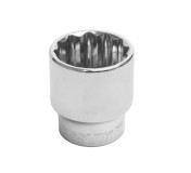 S121230 Головка торцевая 12-гранная ROSSVIK 1/2", 30мм