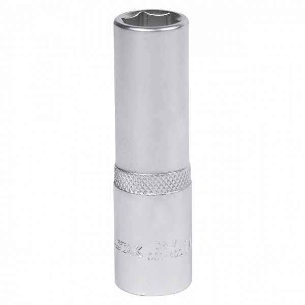 Головка торцевая глубокая шестигранная 1/2, 15 мм МАСТАК 001-40015