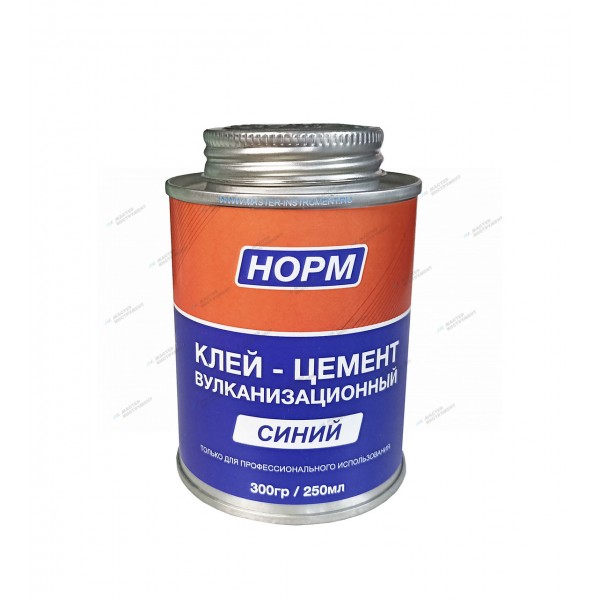 Синий клей-цемент НОРМ , 250мл 14-551