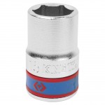 Головка торцевая стандартная шестигранная 1/2, 15 мм KING TONY 433515M