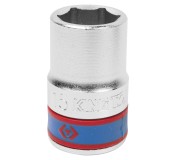 Головка торцевая стандартная шестигранная 1/2, 15 мм KING TONY 433515M