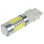 Автолампа T20W P27/7W (W3*16q)5 SMD MEGA WHITE 360лм 6000K12V MEGAPOWER /10/100 OLD M-57374W