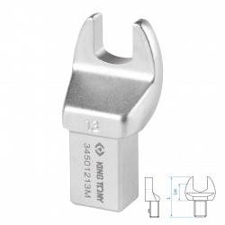 Насадка рожковая серии FIT, 13 мм, 14х18 мм KING TONY 34501213M