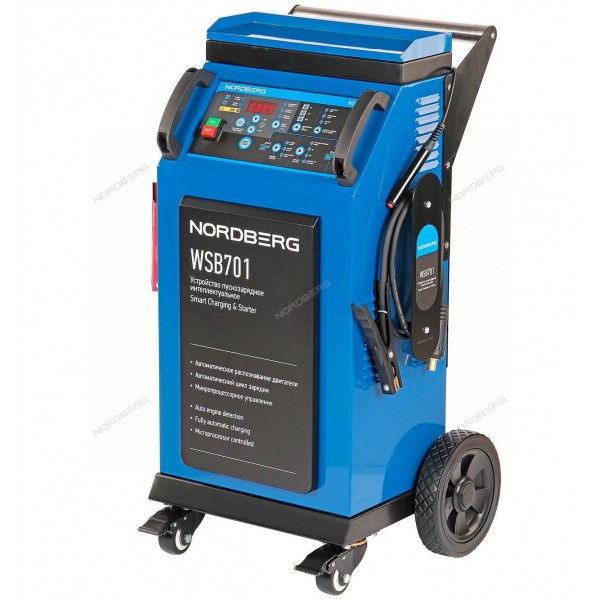 Пуско-зарядное интеллектуальное устройство 12/24 В, 750 A NORDBERG WSB701