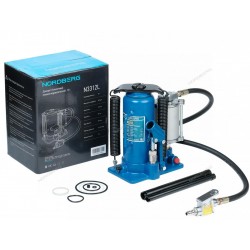 Домкрат бутылочный пневмогидравлический, 12 т NORDBERG N3312L