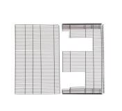 3101.00.00.400\500 Комплект решетки Grating kit