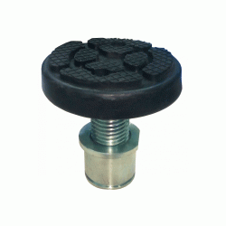 Опора винтовая регулируемая, рабочий ход резьбы 35 мм, посадочный диаметр 50 мм