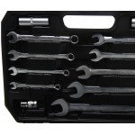 Набор инструмента  1/4"&1/2"DR 6-гранный 82 предмета ЭВРИКА 1/3 ER-80082