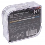 Автолампа H7 (70) PX26d BLUE WHITE 4300K (бокс, 2шт) 24V MEGAPOWER /1/10 M-37033035