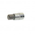 Насадка-вставка с битой Hex H17  1/2 22мм L=60мм ЭВРИКА /1/20 ER-94809