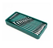 LST018 Набор инструмента ROSSVIK (ключи комбинированные), ложемент, 18 предметов